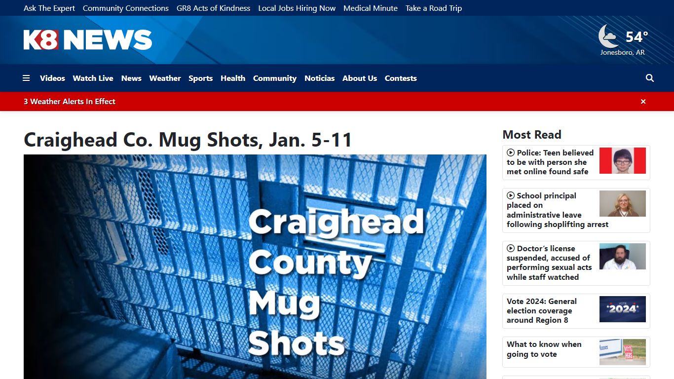 Craighead Co. Mug Shots, Jan. 5-11 - KAIT